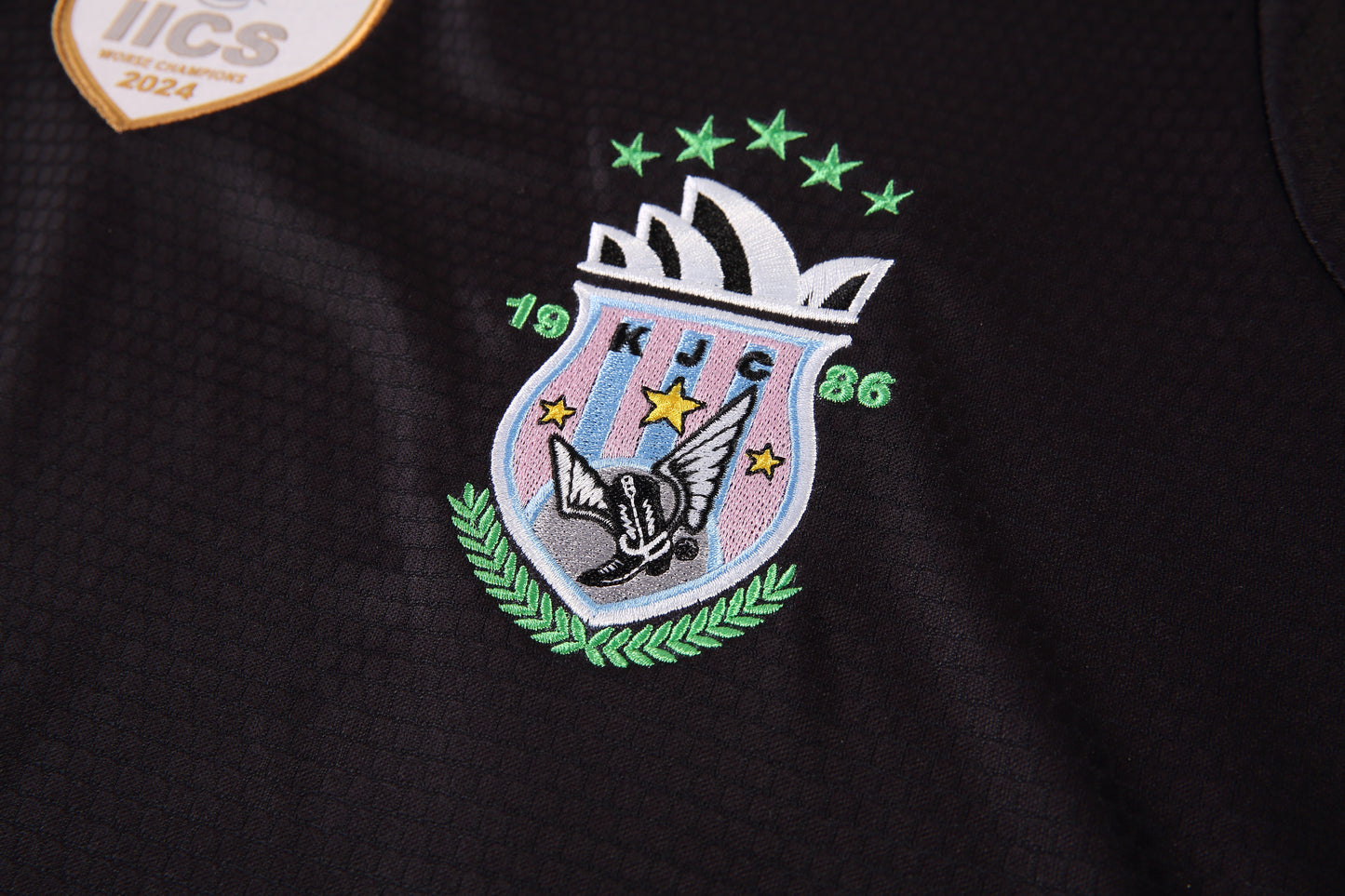 KJC x NOW Limited Edition Football Jersey - Black