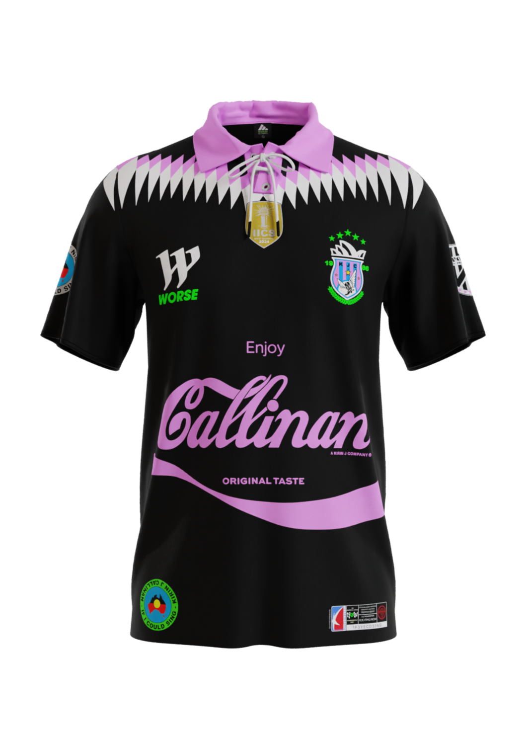 KJC x NOW Limited Edition Football Jersey - Black