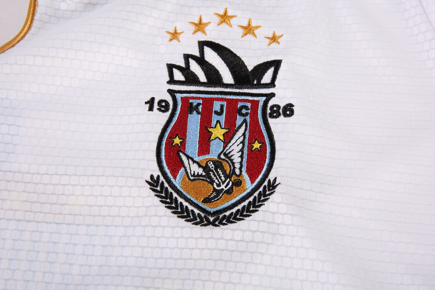 KJC x NOW Limited Edition Football Jersey - White