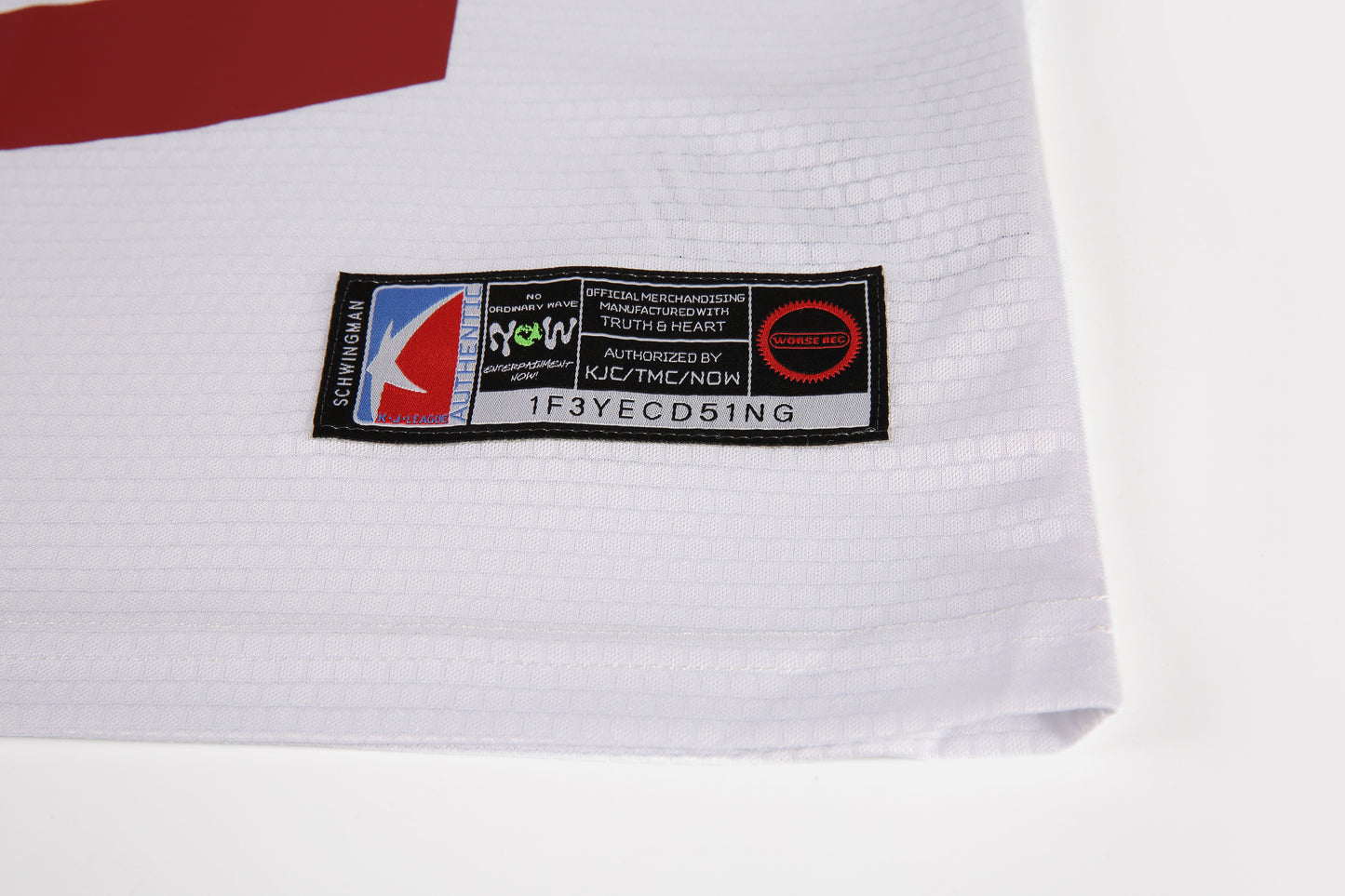 KJC x NOW Limited Edition Football Jersey - White