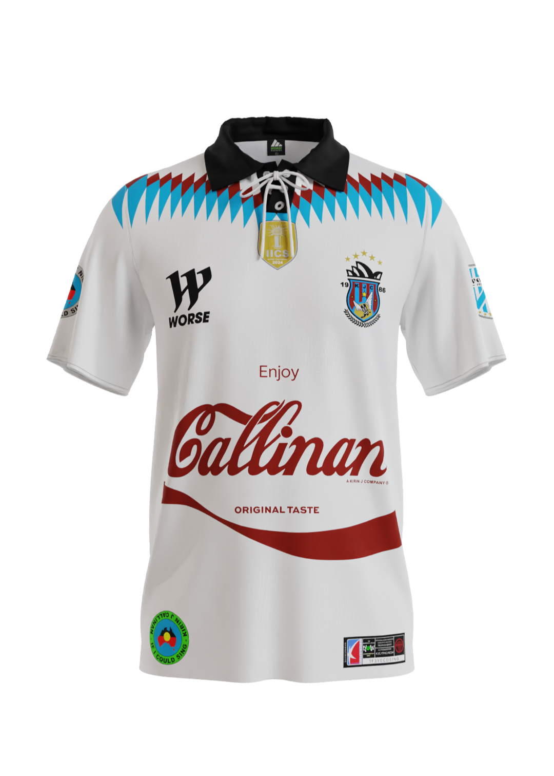 KJC x NOW Limited Edition Football Jersey - White