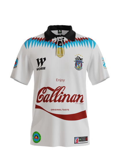 KJC x NOW Limited Edition Football Jersey - White