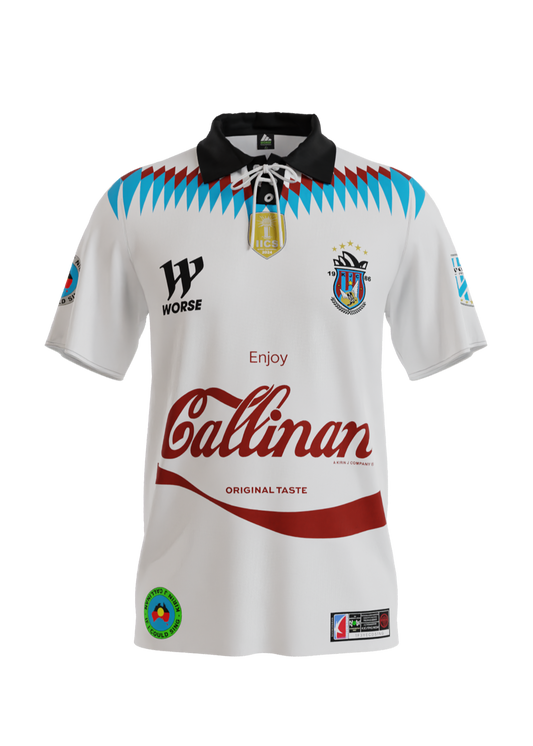 KJC x NOW Limited Edition Football Jersey - White