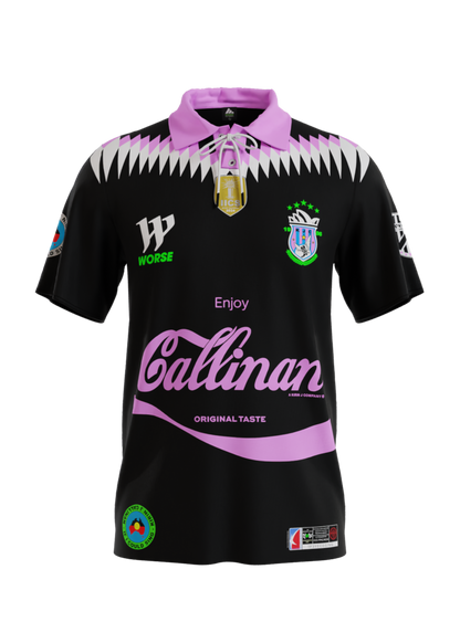 KJC x NOW Limited Edition Football Jersey - Black