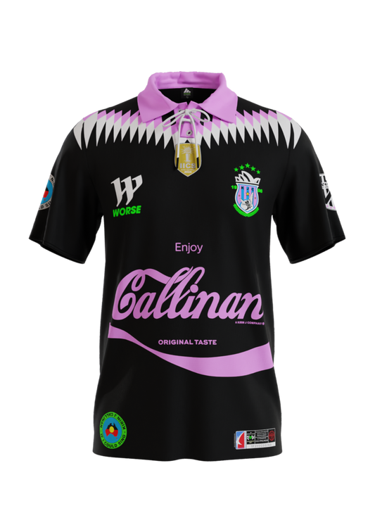 KJC x NOW Limited Edition Football Jersey - Black